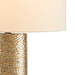 Настольная лампа золотая с цилиндрическим абажуром Golden Mosaic варинант исполнения - 1 | Loft Concept в Уфе