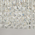 Потолочный светильник круглый с прозрачными подвесками Lunet варинант исполнения - 11 | Loft Concept в Уфе