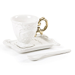 Кофейная пара Seletti I-Coffee Gold варинант исполнения - 1 | Loft Concept в Уфе