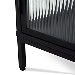 Сервант двухдверный с рифленым стеклом The Keeper варинант исполнения - 5 | Loft Concept в Уфе