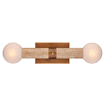 Бра цилиндрической формы с 2-мя плафонами белого цвета Marble Glow варинант исполнения - 3 | Loft Concept в Уфе