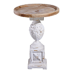 Приставной столик с резным античным узором Antique Engraving варинант исполнения - 1 | Loft Concept в Уфе