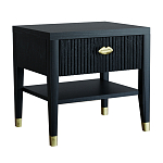 Прикроватная тумбочка с ящиком Elsa Dreams Black варинант исполнения - 6 | Loft Concept в Уфе