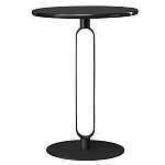 Кофейный столик черный круглый Graceful Base варинант исполнения - 3 | Loft Concept в Уфе