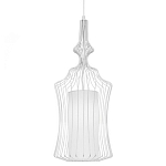 Подвесной светильник Wire Dream Pendant 4 Белый варинант исполнения - 3 | Loft Concept в Уфе
