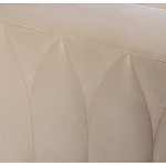 Кресло велюровое бежевое Cubic Silhouette варинант исполнения - 4 | Loft Concept в Уфе