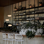 Подвесной светильник с плафоном в виде эллипса из белого алебастра Cryptocrystalline Stone варинант исполнения - 5 | Loft Concept в Уфе