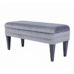 Мягкая банкетка с зоной для хранения Casket Grey варинант исполнения - 2 | Loft Concept в Уфе