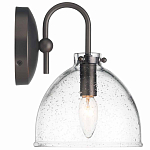 Бра с куполообразным прозрачным плафоном Glass Dome with Seeds варинант исполнения - 3 | Loft Concept в Уфе