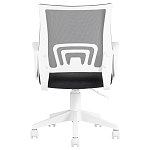 Офисное кресло с основанием из белого пластика Desk chairs Black варинант исполнения - 4 | Loft Concept в Уфе