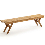 Деревянная скамья складная Jerome Wood Bench варинант исполнения - 1 | Loft Concept в Уфе