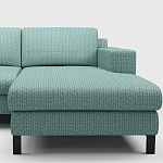 Мебельная ткань Шенилл бирюзовый цвет 142 см T4-61 варинант исполнения - 6 | Loft Concept в Уфе