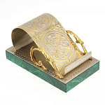 Подставка для телефона из натурального камня малахит Natural Stone Stand варинант исполнения - 1 | Loft Concept в Уфе