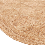 Ковер из джута квадратный с закругленными краями Atlas варинант исполнения - 2 | Loft Concept в Уфе