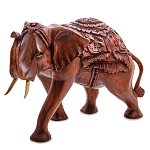 Статуэтка из дерева суар в виде слона Two Tusks варинант исполнения - 1 | Loft Concept в Уфе
