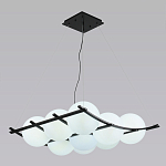 Люстра подвесная с 9-ю плафонами в форме шара Yarvi варинант исполнения - 4 | Loft Concept в Уфе