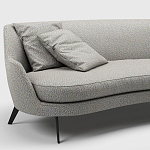 Мебельная ткань Шенилл серо-голубой цвет 142 см T4-47 варинант исполнения - 6 | Loft Concept в Уфе