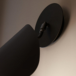 Бра с поворотным плафоном Aracea Black Wall Lamp варинант исполнения - 13 | Loft Concept в Уфе