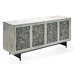 Буфет в гостиную с инкрустацией Palm Sideboard with Bone Inlay варинант исполнения - 2 | Loft Concept в Уфе
