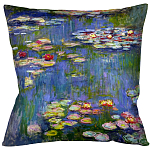 Подушка декоративная Лилии Impressionism in Art варинант исполнения - 1 | Loft Concept в Уфе