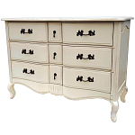 Комод бежевый в стиле Прованс Montmartre Provence Beige Wide варинант исполнения - 2 | Loft Concept в Уфе