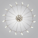 Люстра подвесная из металла с прозрачными подвесками из хрусталя Quasar 93 варинант исполнения - 11 | Loft Concept в Уфе