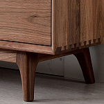 Тумба под телевизориз массива дерева TV Stand made of Walnut Wood варинант исполнения - 8 | Loft Concept в Уфе