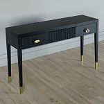 Туалетный стол - Трельяж Elsa Dreams Black 120 см варинант исполнения - 1 | Loft Concept в Уфе