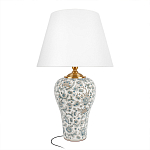 Настольная лампа с цветочной росписью Lamp Flower Painting варинант исполнения - 6 | Loft Concept в Уфе