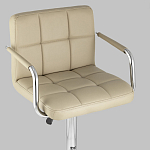 Барный стул с подлокотниками Honory Beige варинант исполнения - 7 | Loft Concept в Уфе