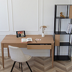 Стол письменный прямоугольный с 2-мя ящиками из массива дуба Type oak варинант исполнения - 8 | Loft Concept в Уфе