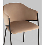 Стул Brace велюр капучино варинант исполнения - 2 | Loft Concept в Уфе