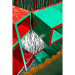 Дизайнерская разноцветная скамья Canton Bench варинант исполнения - 5 | Loft Concept в Уфе