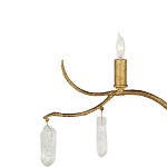 Бра с каркасом в виде веток усыпанных кристаллами Branches with Crystals варинант исполнения - 1 | Loft Concept в Уфе