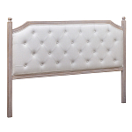 Изголовье кровати бежевое с мягкой обивкой из льна Emma Headboard варинант исполнения - 1 | Loft Concept в Уфе