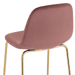 Барный стул на золотистых ножках VENDRAMIN Pink варинант исполнения - 7 | Loft Concept в Уфе