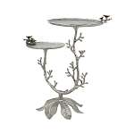 Столик с двумя круглыми столешницами на соновании виде изогнутых ветвей Forest Fairy Tale варинант исполнения - 3 | Loft Concept в Уфе