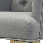 Кресло Mason Classical Armchair grey flax варинант исполнения - 4 | Loft Concept в Уфе