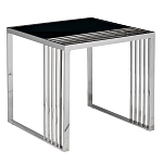 Столик журнальный с черной стеклянной столешницей Embodiment of Contemporary Art  варинант исполнения - 1 | Loft Concept в Уфе