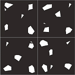 Плитка с узором Осколки варинант исполнения - 2 | Loft Concept в Уфе