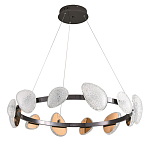 Люстра подвесная круглая с овальными плафонами Iona chandelier варинант исполнения - 5 | Loft Concept в Уфе
