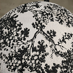 Стул обеденный деревянный с цветочной обивкой Foshan Chair варинант исполнения - 3 | Loft Concept в Уфе