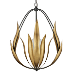 Люстра грушевидной формы с волнистыми листьями Foliage of Leaf Forms варинант исполнения - 3 | Loft Concept в Уфе