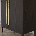 Современный Буфет Primo с 2 дверцами Темный орех варинант исполнения - 4 | Loft Concept в Уфе