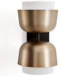 Бра из металла с 2-мя плафонами Wilona Duo Wall Lamp варинант исполнения - 3 | Loft Concept в Уфе