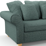 Мебельная ткань Шенилл бирюзовый цвет 138 см T4-31 варинант исполнения - 7 | Loft Concept в Уфе