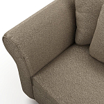 Мебельная ткань Шенилл коричневый цвет 138 см T4-21 варинант исполнения - 5 | Loft Concept в Уфе