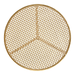 Столик приставной золотистый с орнаментом на столешнице Tanzania варинант исполнения - 2 | Loft Concept в Уфе