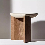 Дизайнерский журнальный стол полукруглой формы Pokun варинант исполнения - 1 | Loft Concept в Уфе