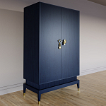 Платяной шкаф Elsa Dreams Blue с 2-мя фасадами варинант исполнения - 1 | Loft Concept в Уфе